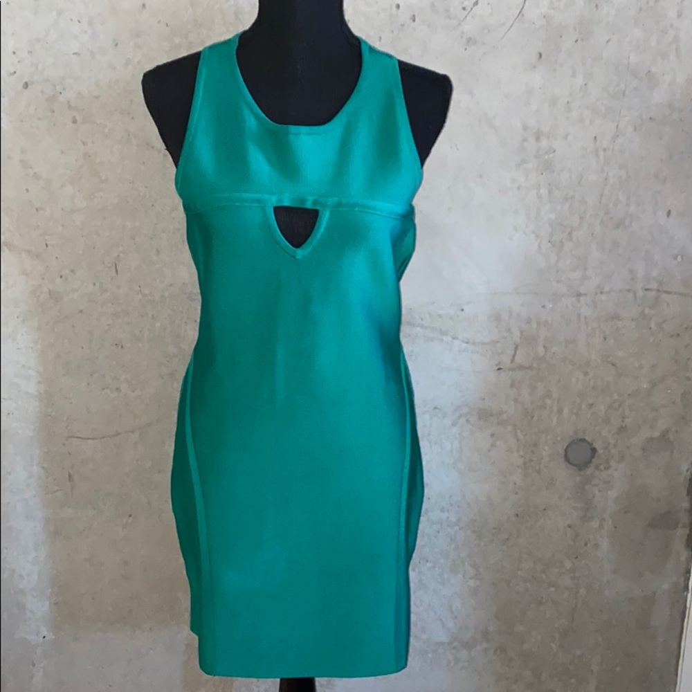 Green Bebe Dress Size Large